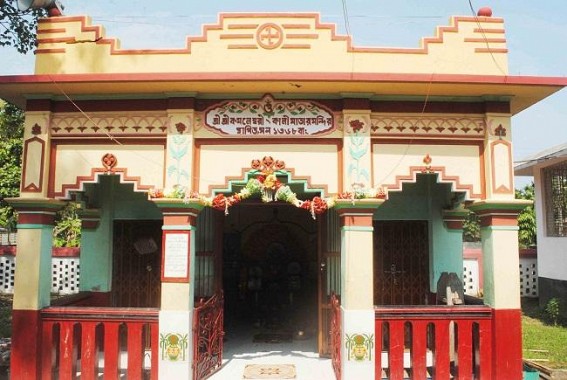 Kamalpur : Centenary Kamaleswari Kalibari all set to celebrate 105th Kalipuja